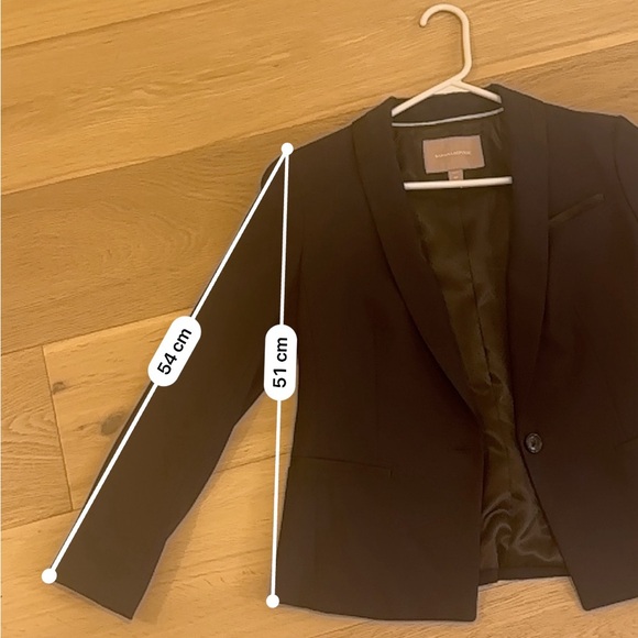 Banana Republic Two-tone Color Blazer - Size 4 - Picture 9 of 10